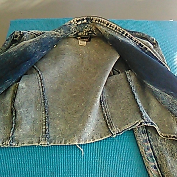 Very Vintage Stash zipper jean jacket - Picture 5 of 5